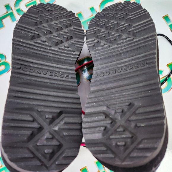 Converse Chuck Taylor Crafted Leather Terrain Boot Black 173213C Hiking - Picture 7 of 7